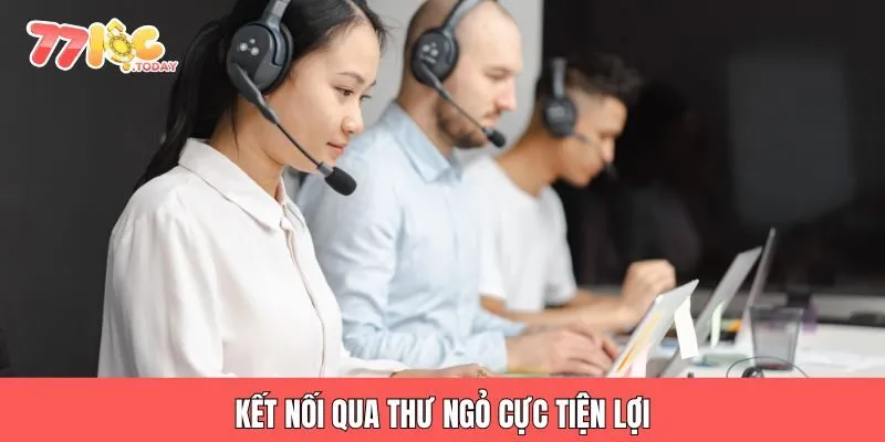 Kết nối qua thư ngỏ cực tiện lợi