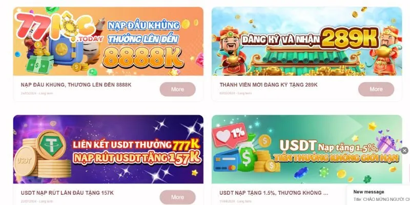 Hội viên VIP nhận thưởng 265K