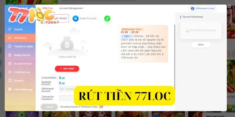 Rút Tiền 77Loc